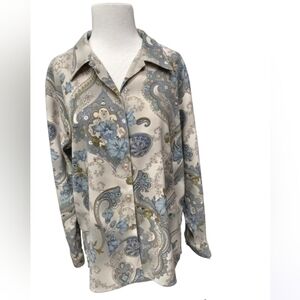 Toni Marie Vintage Grannycore Button Down